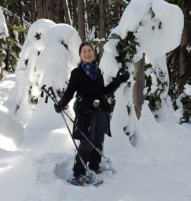 Snowshoeing and Skiing in the Peachland Area